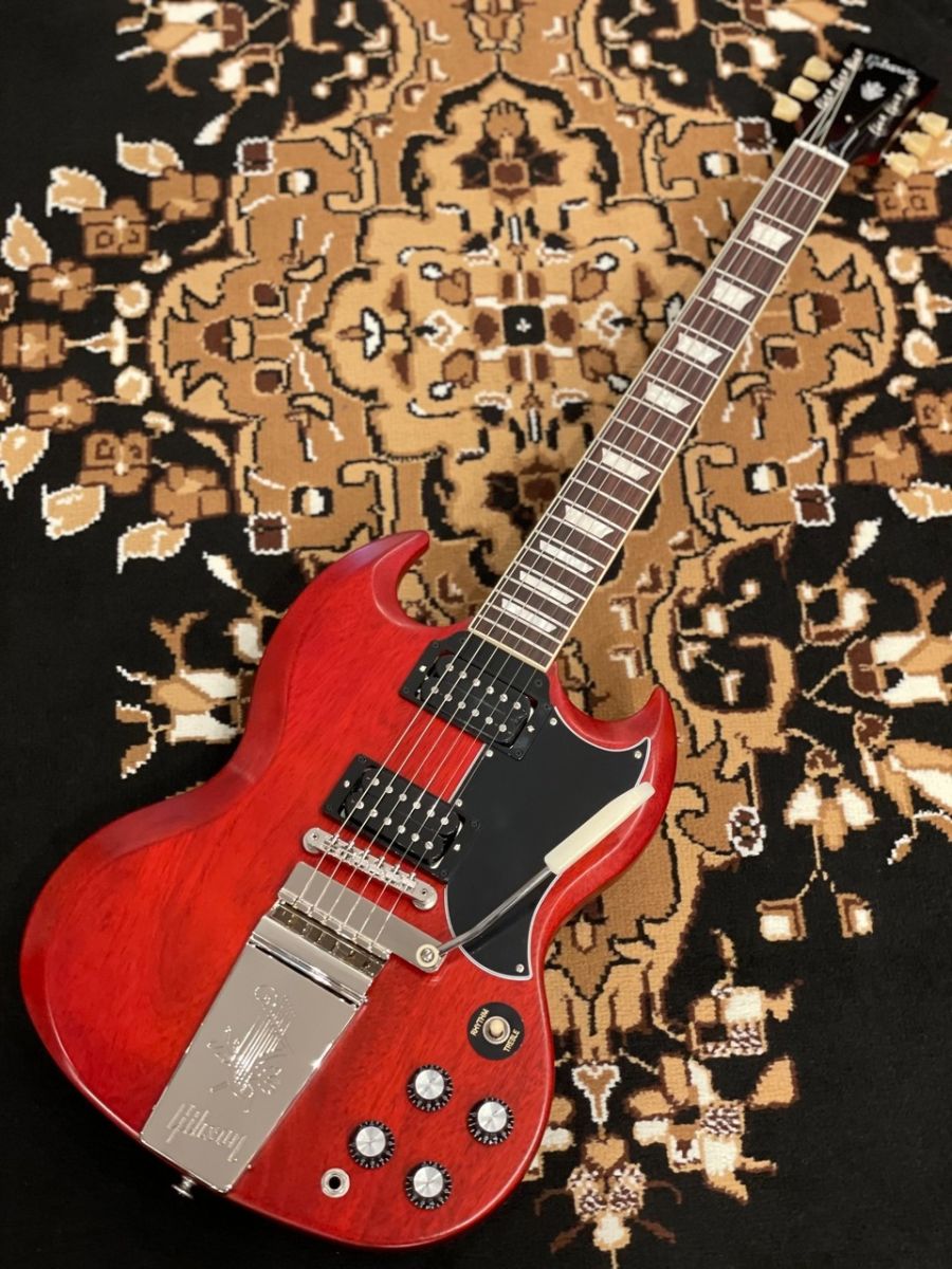 SG Standard '61 Faded w/Maestro Vibrola Vintage Cherry #221650192