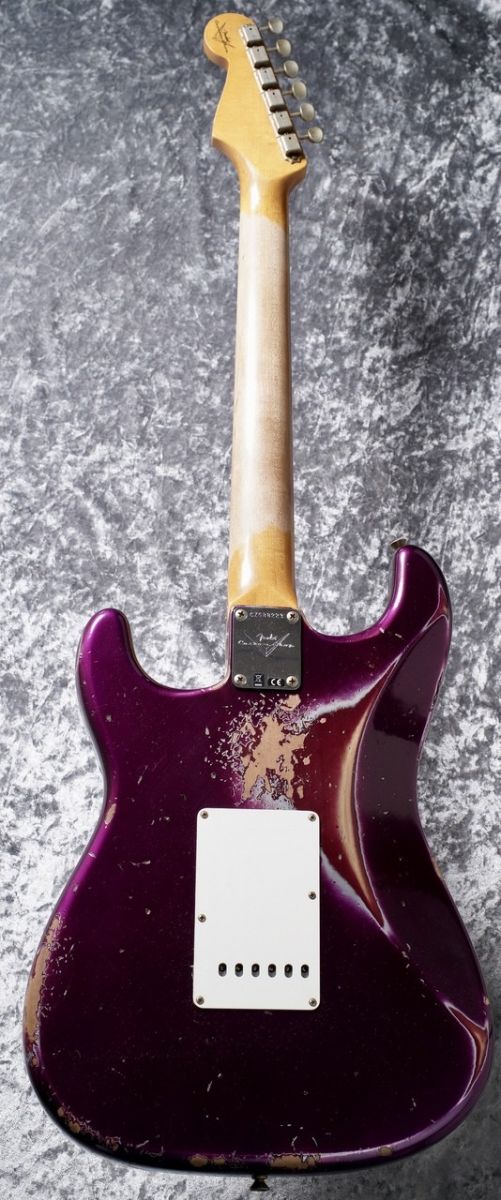 1961 Stratocaster Heavy Relic / Purple Metallic over Purple