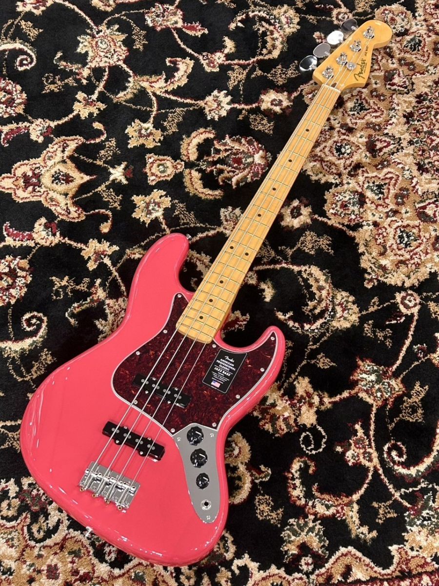 ベース（赤） American Professional Classic Jazz Bass -Faded Dakota Red