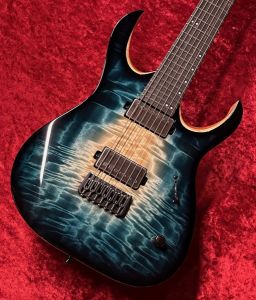MAYONES Duvell Elite 7 B26.5 -Turquoise Iris Gloss- ≒3.682Kg【7弦】