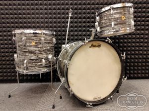 Ludwig 【ヴィンテージ】 1965's LUDWIG"DOWNBEAT" 3pcs Kit -Oyster Black Pearl-