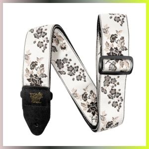 ERNIE BALL Classic Jacquard Guitar Strap/Bass Strap - Shadow Blossom (P05440)《ギターストラップ》《新品》【町田店】