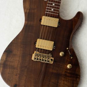 エレキギター ナチュラルウッド仕上げ エレキギター】-ESP-特殊な表面加工「ドリフトウッド加工」を施した