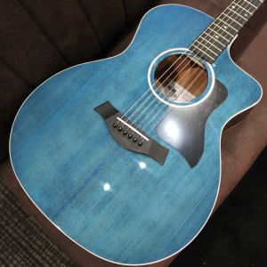 エレクトリックアコースティックギター、青 系のアコースティック