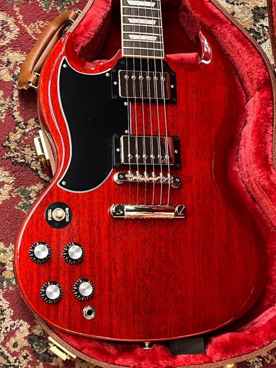 SG レッド エレキギター Gibson SG Supreme Wine Red エレキギター ギブソン | 島村楽器