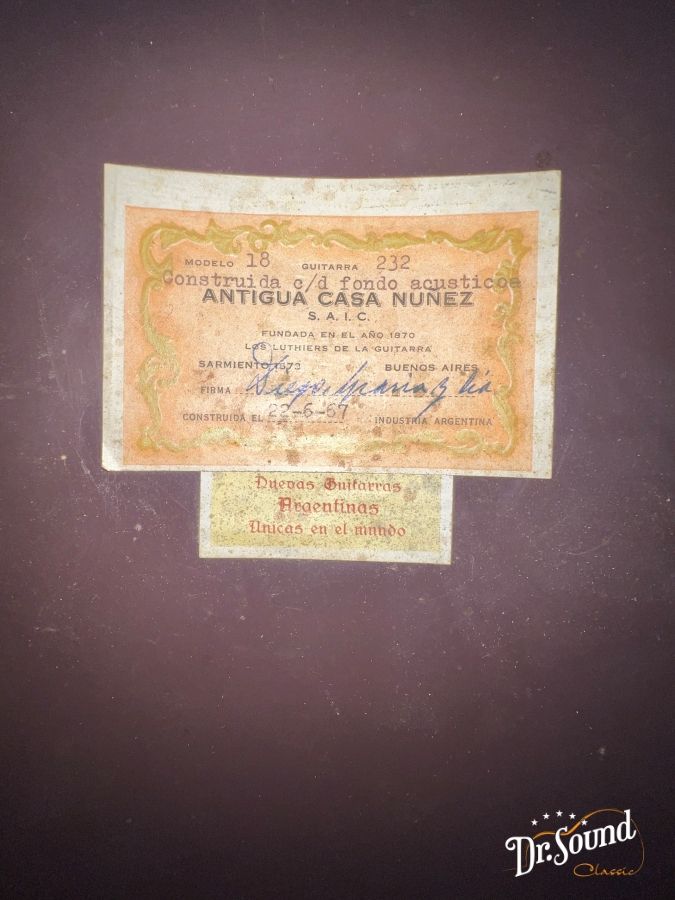 アンティグア・カサ・ヌーニェス Antigua Casa Nunez Modelo-18 1967年