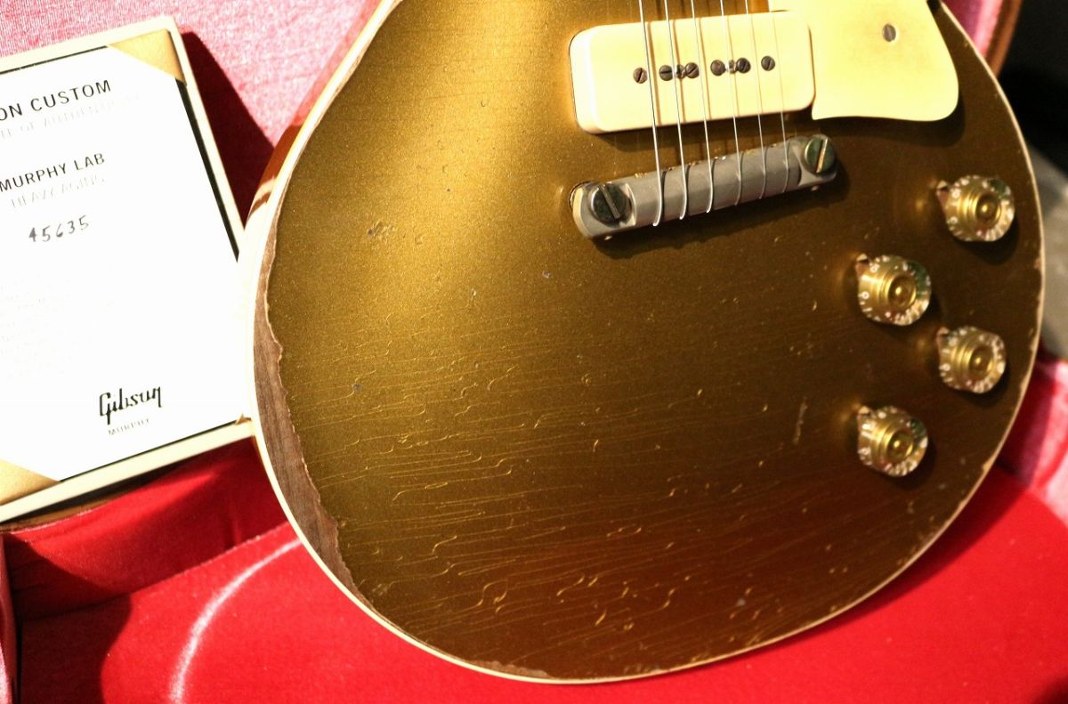 Murphy Lab 1954 Les Paul Gold Top Ultra Heavy Aged #4 5635