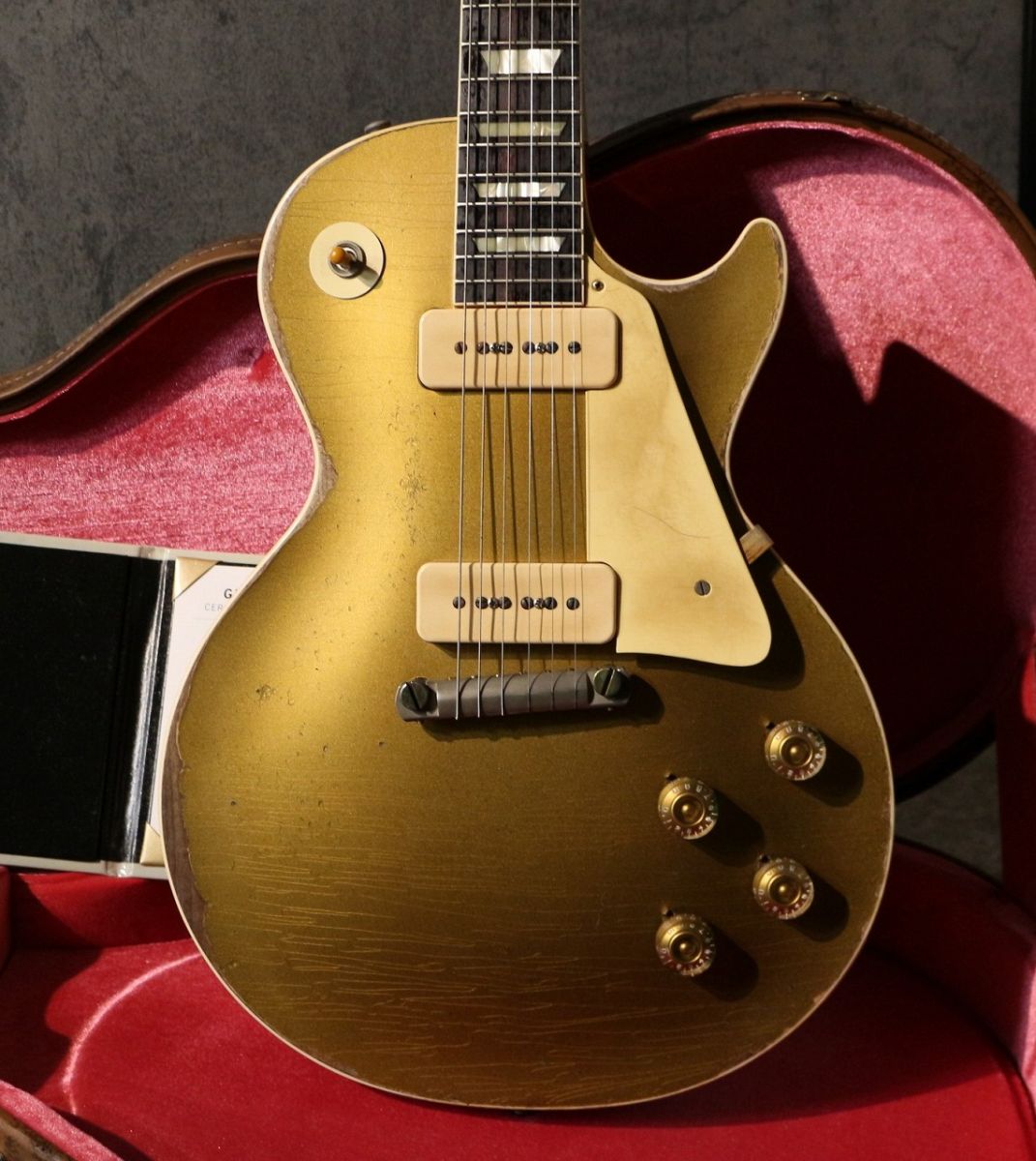 Murphy Lab 1954 Les Paul Gold Top Ultra Heavy Aged #4 5635