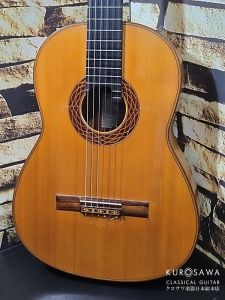 個人製作家 F. Manuel Diaz F. マヌエル・ディアス 2011年製 フラメンコ 白 松・シープレス 20フレット 【日本総本店2F 在庫品】