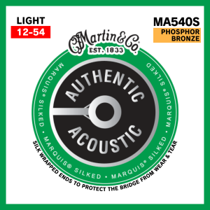 Martin MA540S PHOSPHOR BRONZE Light (.012 - .054) 【AUTHENTIC ACOUSTIC MARQUIS® SILKED】