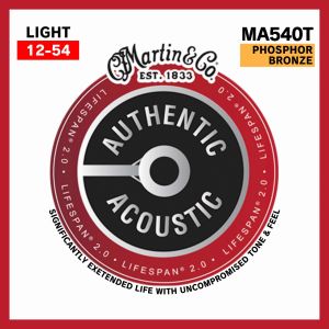 Martin MA540T PHOSPHOR BRONZE Light (.012 - .054) 【AUTHENTIC ACOUSTIC LIFESPAN® 2.0】