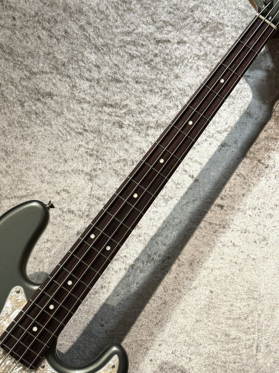 FSR Made in Japan Hybrid II Jazz Bass -Jasper Olive Metallic