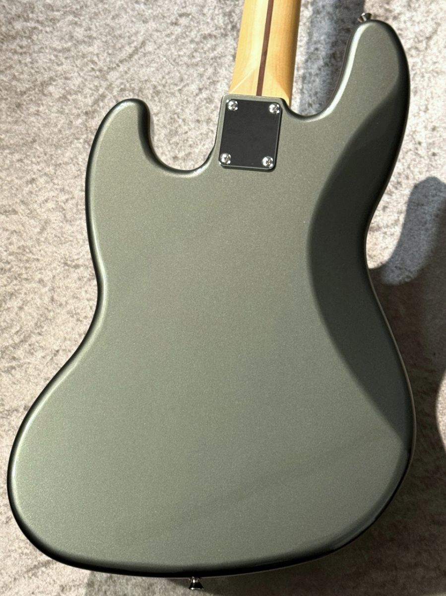 FSR Made in Japan Hybrid II Jazz Bass -Jasper Olive Metallic