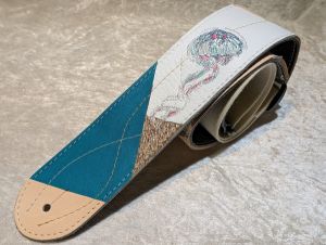 Grande uomo TENDER L-SLIDE PW 海月② 【グランデウオモ】【担当イチオシ！パッチワークストラップ！】【横浜店在庫品】