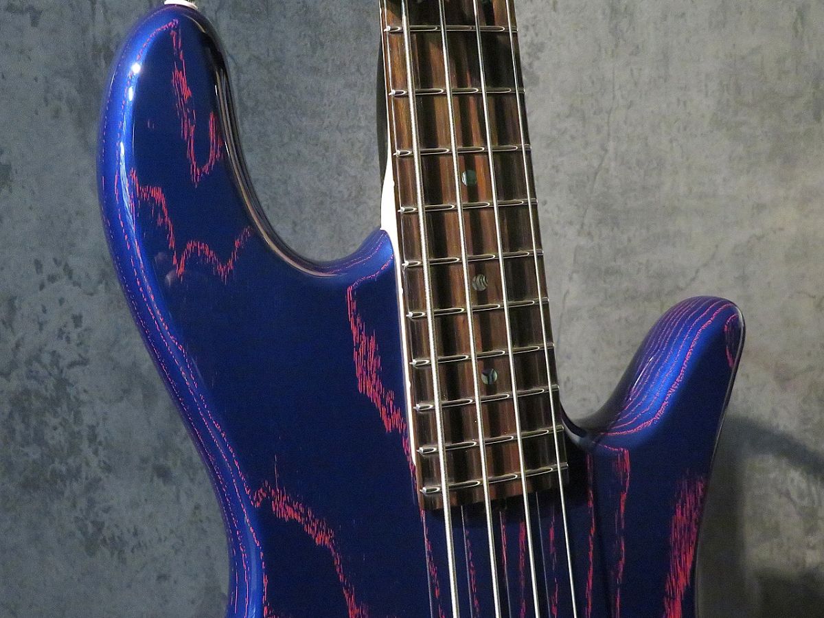 Red House Guitars Esperanza 4st 21F -Blue Metallic/Red Grain