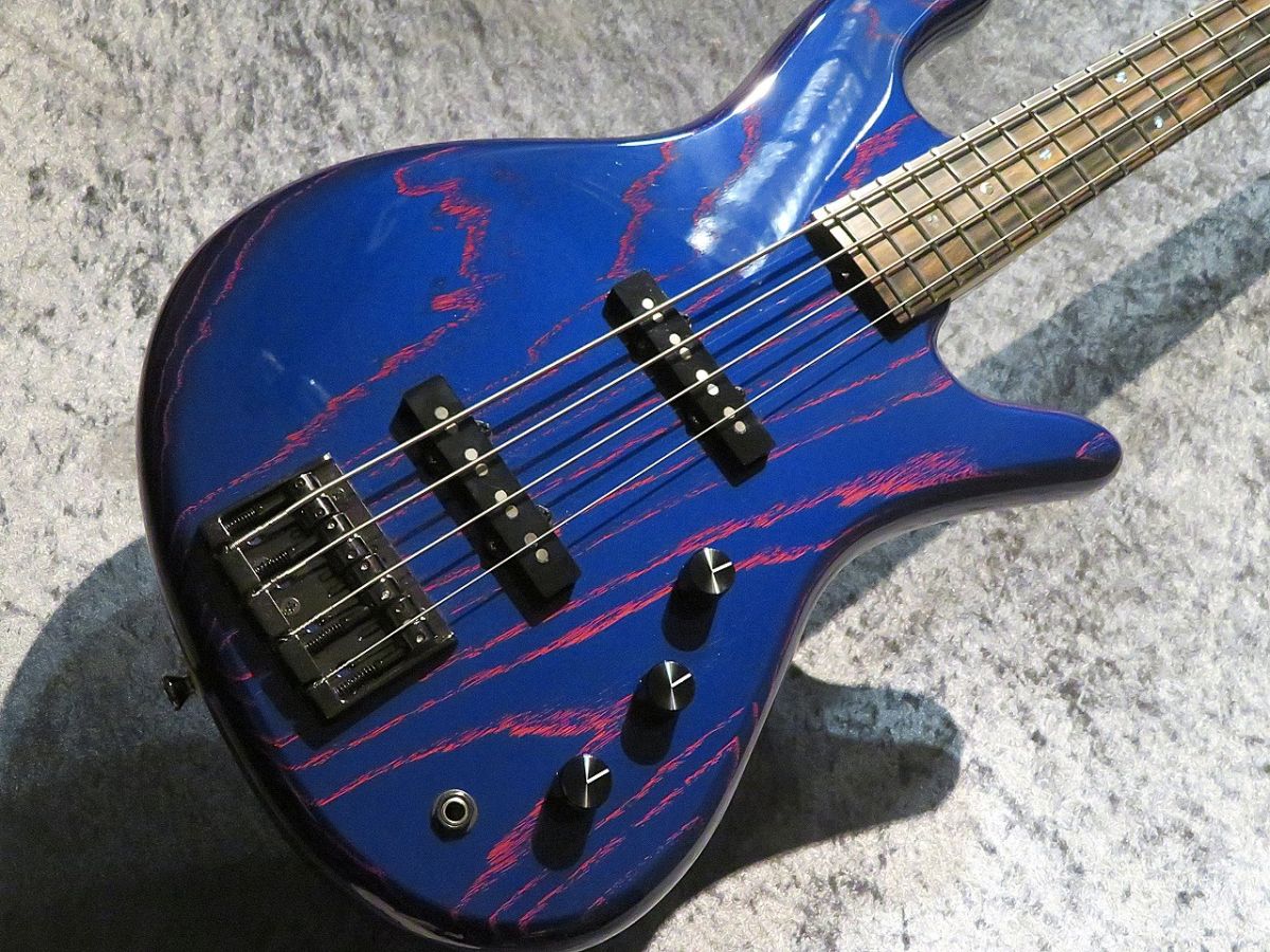 Red House Guitars Esperanza 4st 21F -Blue Metallic/Red Grain