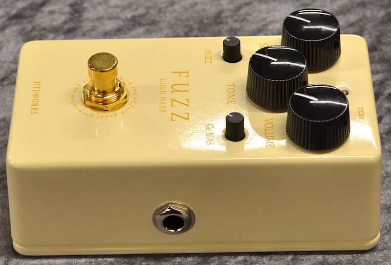 HTJ-WORKS GOLD HAZE FUZZ 限定クリーム色ディストーション HTJ-WORKS GOLD HAZE FUZZ 限定クリーム色ディストーション HTJ-WORKS