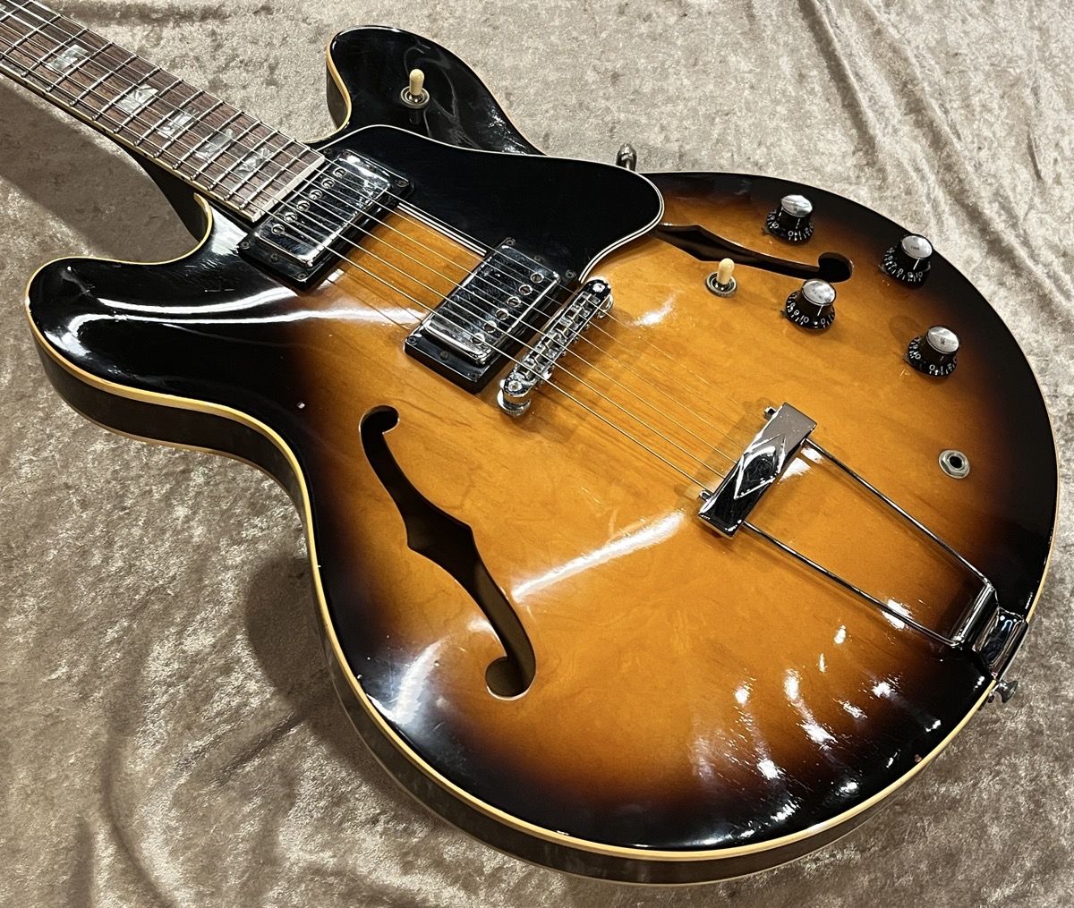 【リペア必須】【希少】ES-335 TD 1976 ES-335 TD Sunburst w/Split Humbucker SW 1976年製 | 【クロサワ楽器