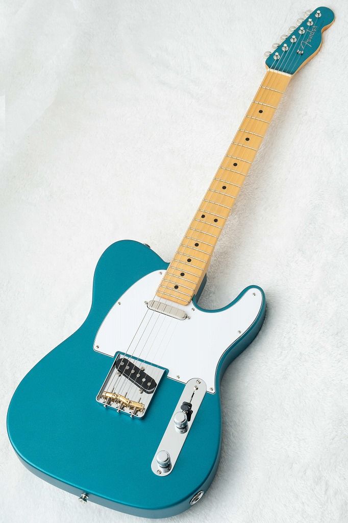 FSR Made in Japan Hybrid II Telecaster Satin Ocean Turquoise