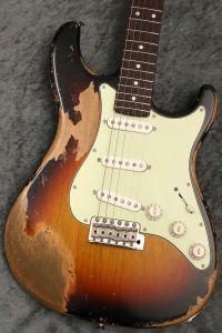 Sugi Kurosawa Limited Stargazer 3S Alder/Vintage Rosewood FB/3Tone Sunburst Heavy Aged 【3.46kg】