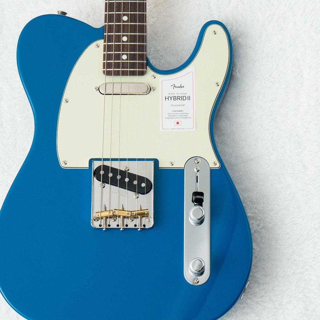 MADE IN JAPAN HYBRID TELECASTER Rosewood Fingerboard Forest Blue
