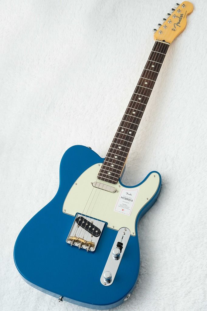 ギター Fender Japan Telecaster MADE IN JAPAN HYBRID TELECASTER Rosewood Fingerboard Forest Blue