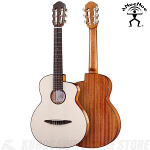 aNueNue aNN-N520WW(WHITE WINTER) 《革新的ミニナイロンギター/33インチサイズ/520mmスケール》【Ninoシリーズ】