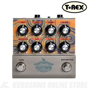 T-rex FUZZTOPIA 《ファズ/ディストーションペダル》【2025年12月9日発売】