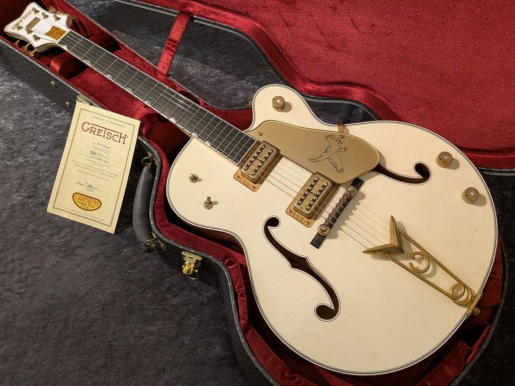 Custom Shop G6136-59 White Falcon Relic Masterbuilt by Chad