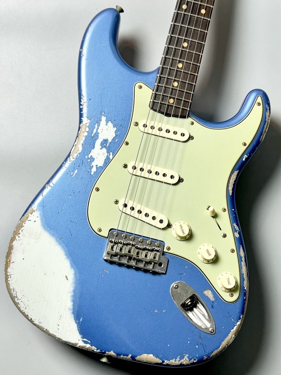 1960 Stratocaster Heavy Relic - Lake Placid Blue Over Olympic
