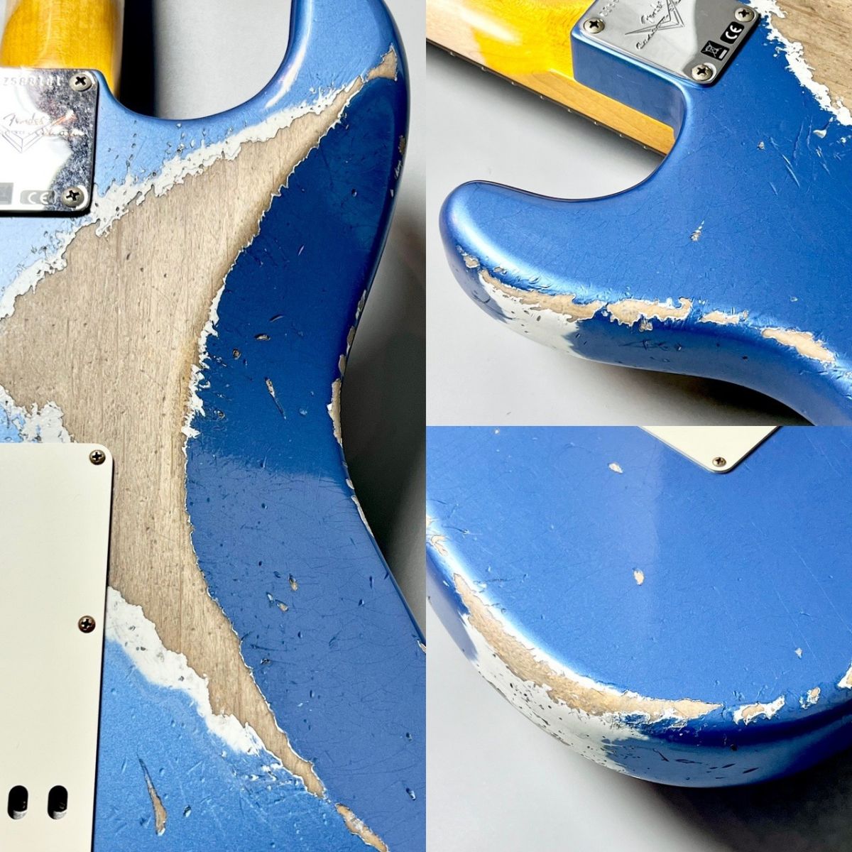 1960 Stratocaster Heavy Relic - Lake Placid Blue Over Olympic