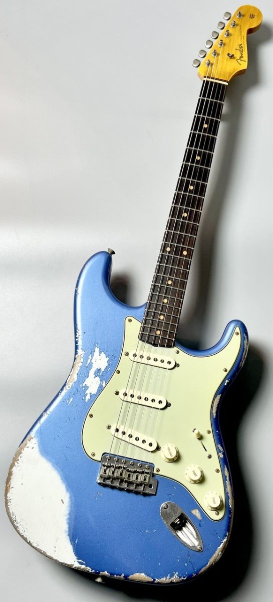 1960 Stratocaster Heavy Relic - Lake Placid Blue Over Olympic