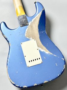 1960 Stratocaster Heavy Relic - Lake Placid Blue Over Olympic