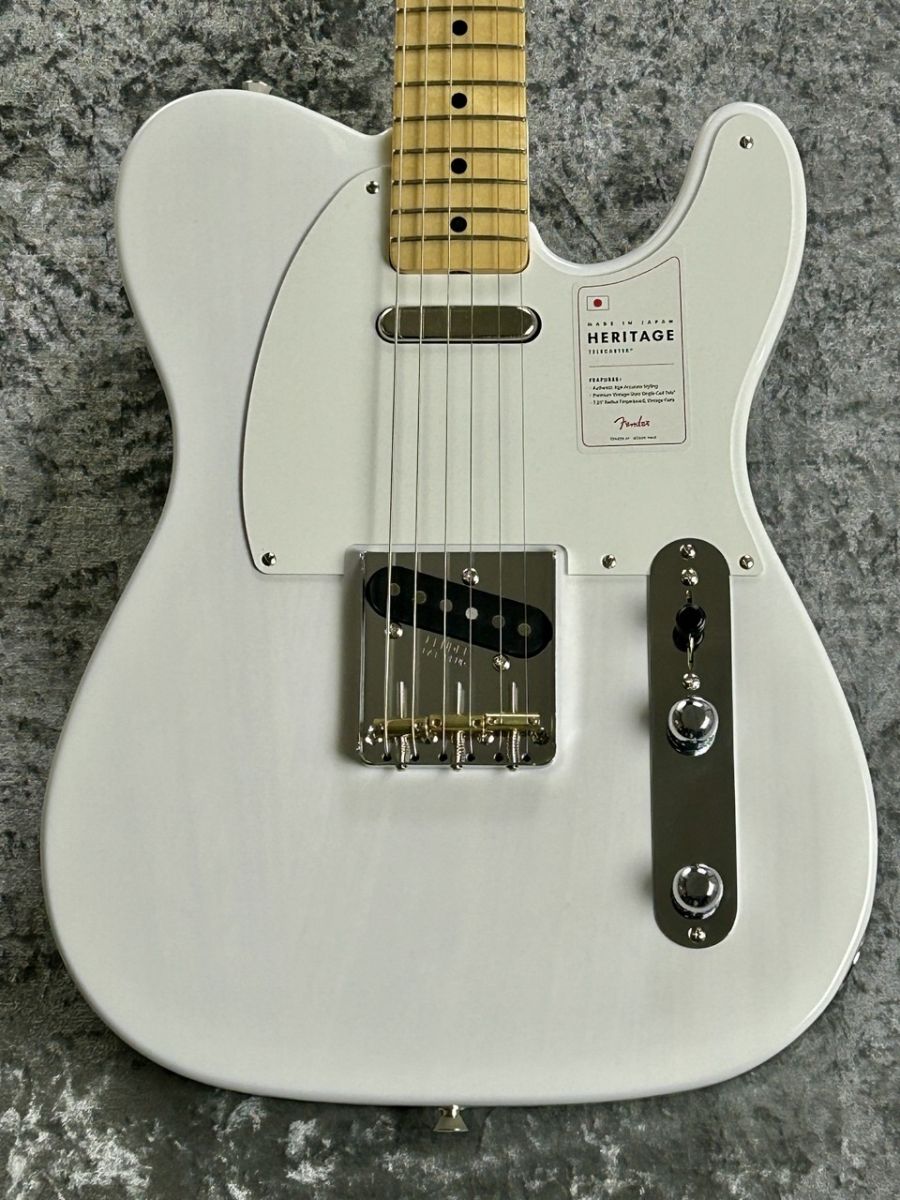 Made in Japan Heritage 50s Telecaster -White Blonde- #JD24029316