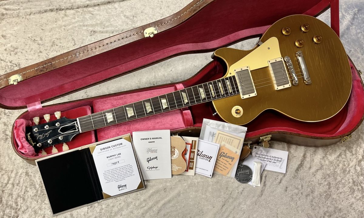 Murphy Lab 1957 Les Paul Gold Top Dark Back Reissue 