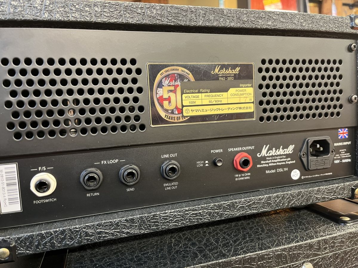 50th Anniversary JCM2000 DSL-1 Head & 1912 Lead 112 Cabinet set 2012年製USED  | 【クロサワ楽器店オンラインショップ】いい楽器とのいい出会いを。クロサワ楽器店通販サイト