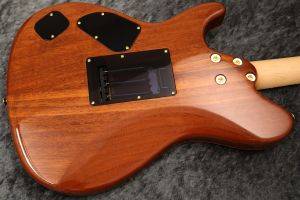 Custom Order DS496E 6A Quilt Maple/HM/F-Maho Dark See Through Blue