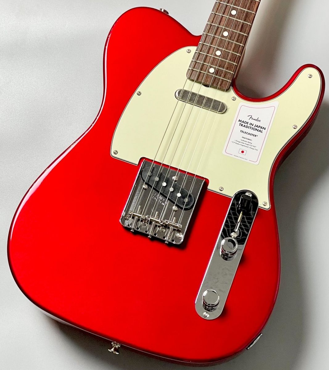 Made in Japan Traditional 60s Telecaster RW -Candy Apple Red