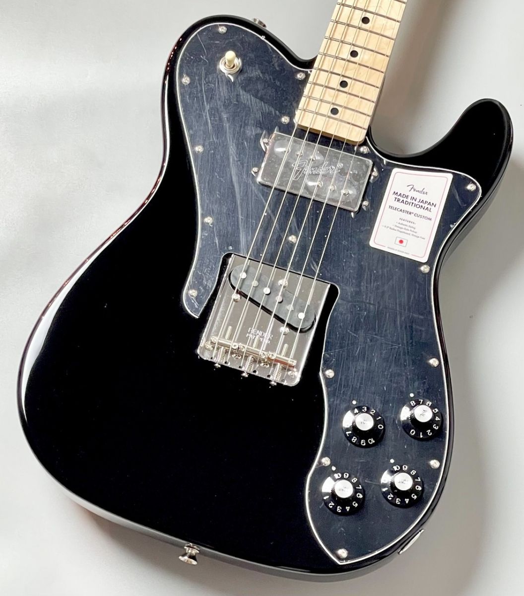 Made in Japan Traditional 70s Telecaster Custom -Black