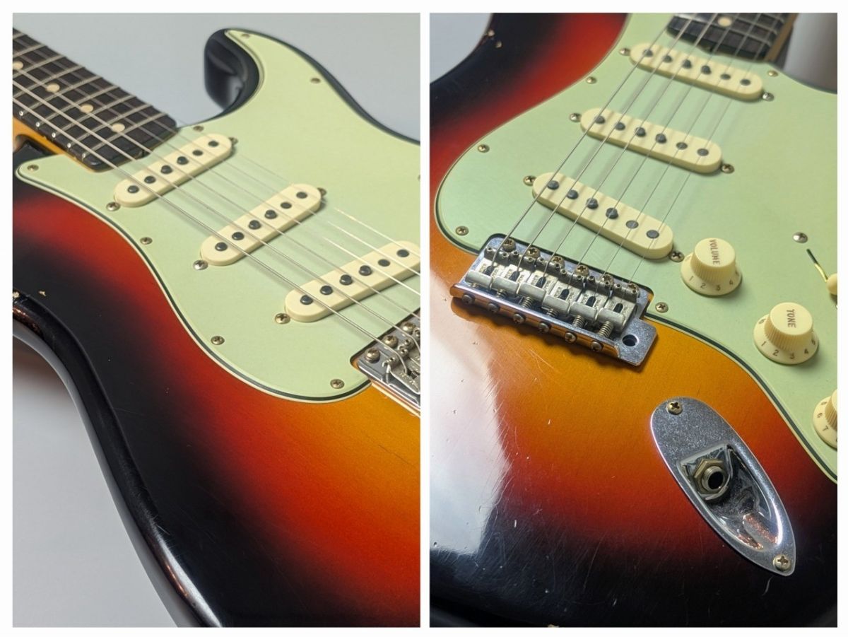 1960 Stratocaster Journeyman Relic Wide Fade 3-Color Sunburst