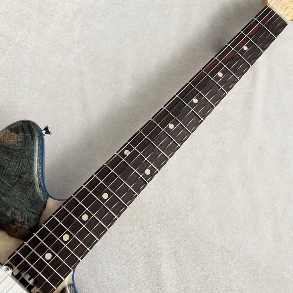 Trad Fullsize JM / Stabilized Blue & White Resin | 【クロサワ楽器