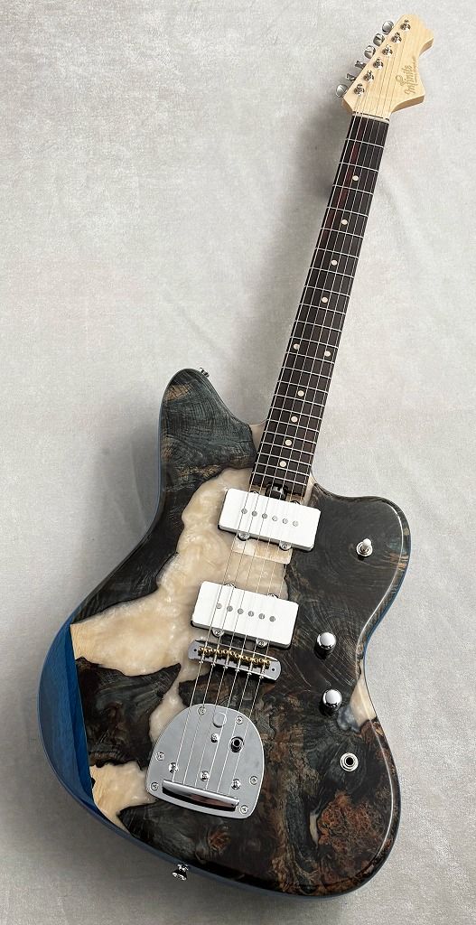 Trad Fullsize JM / Stabilized Blue & White Resin | 【クロサワ楽器