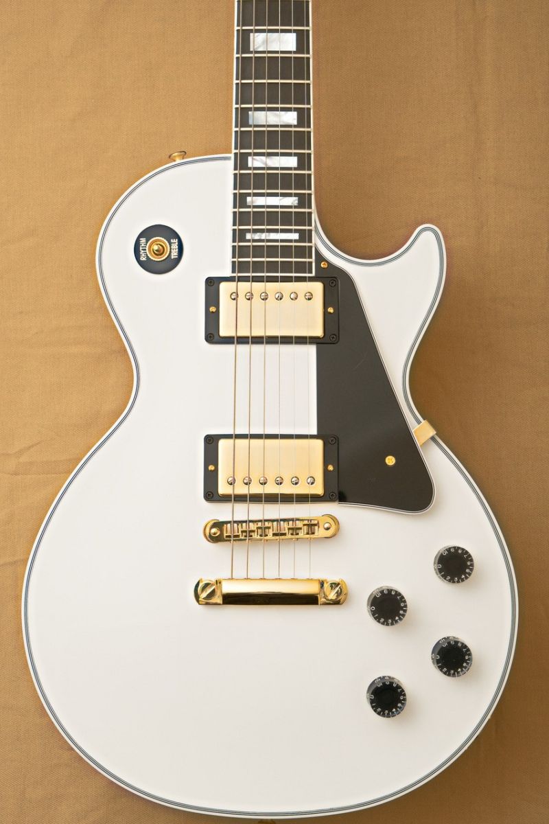 Les Paul Custom w/ Ebony Fingerboard Gloss- Alpine White- 【4.49kg