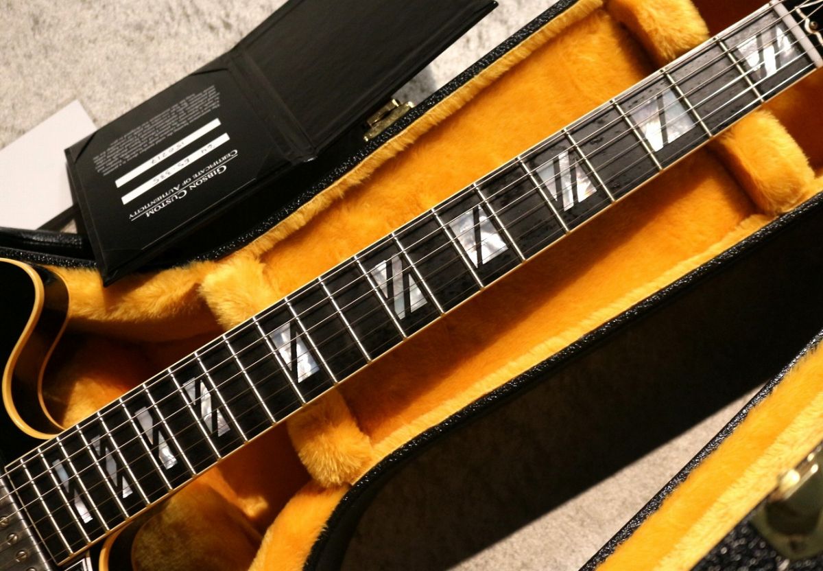 1964 ES-335 Split Block Ebony Finderboard w/Bigsby VOS #150217