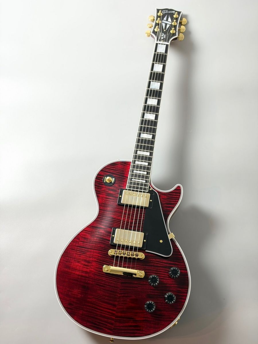 Les Paul Custom w/Ebony Fingerboard Figured Red Tiger Gloss