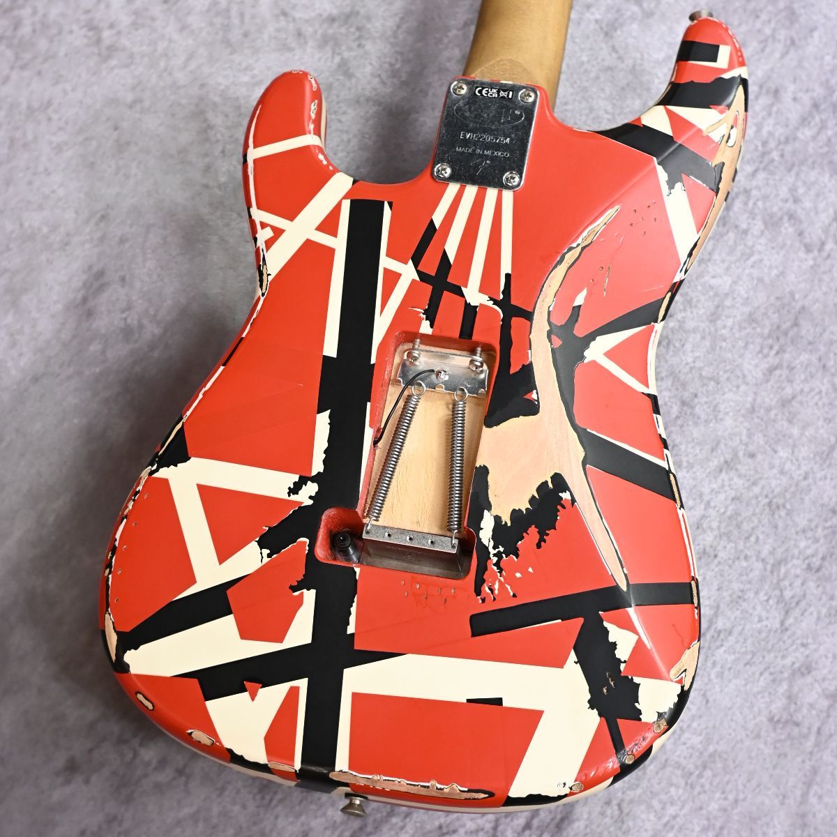Striped Series Frankenstein Frankie Maple Fingerboard -Red with