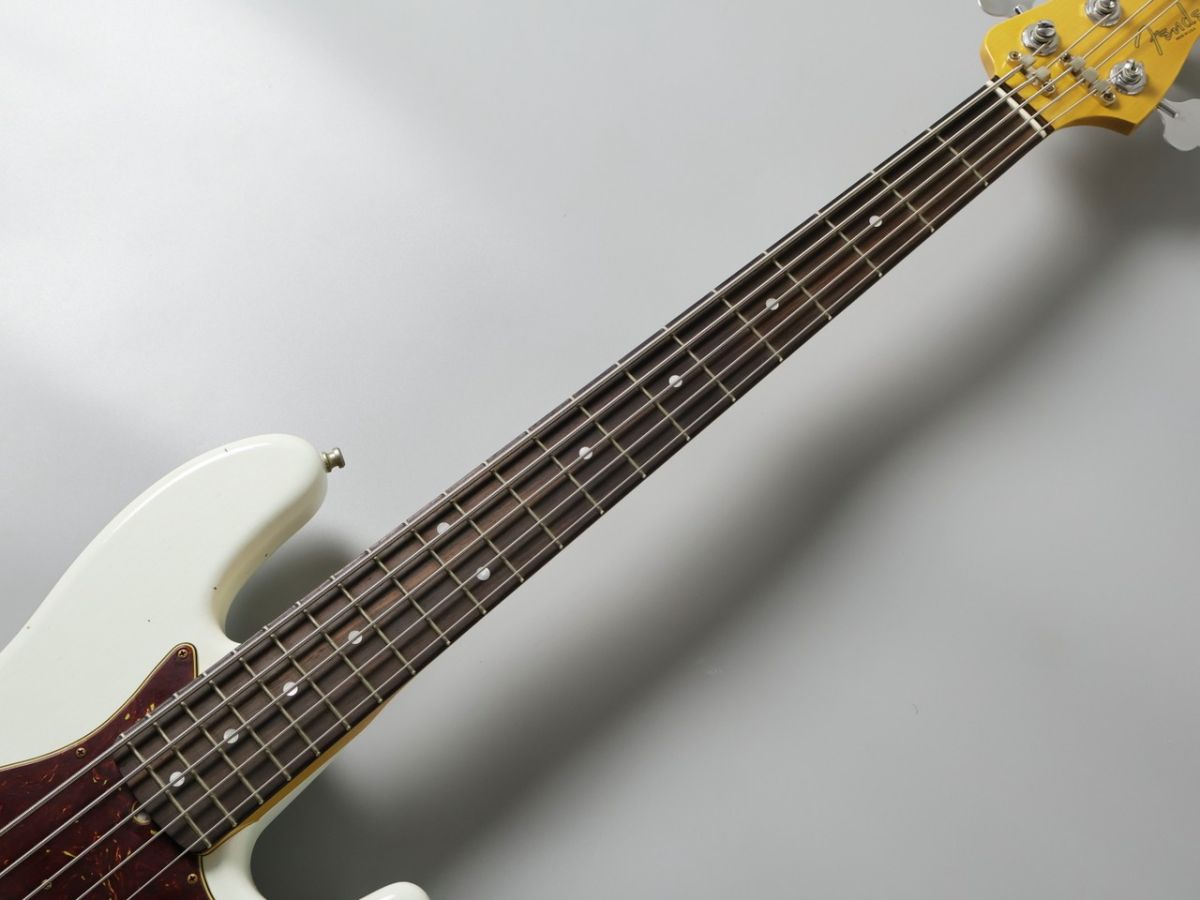 Custom Built Custom Classic Jazz Bass V Journeyman Relic -OLW