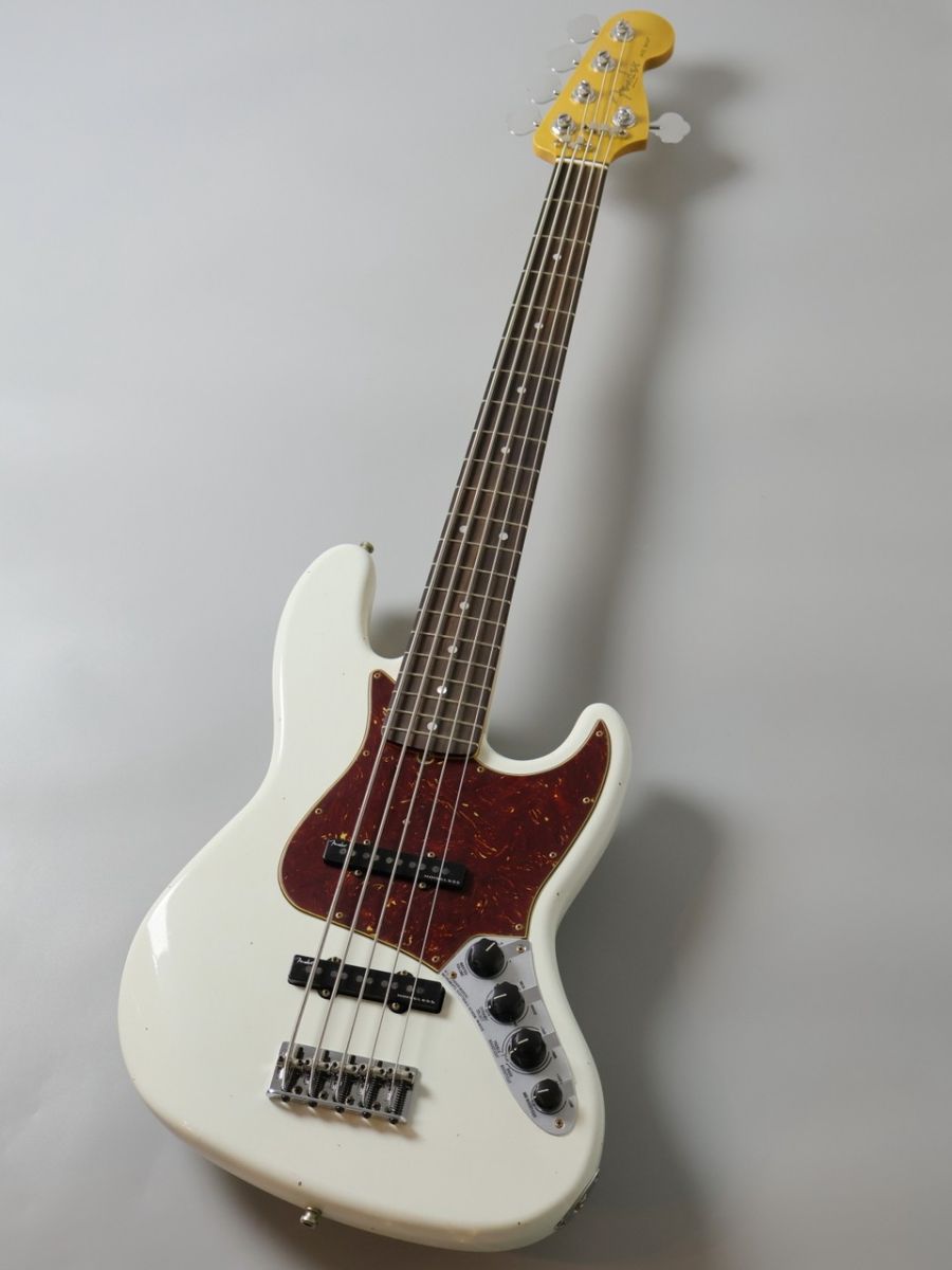 Custom Built Custom Classic Jazz Bass V Journeyman Relic -OLW