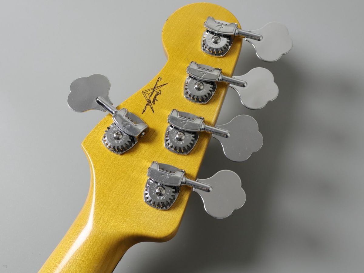 Custom Built Custom Classic Jazz Bass V Journeyman Relic -Black