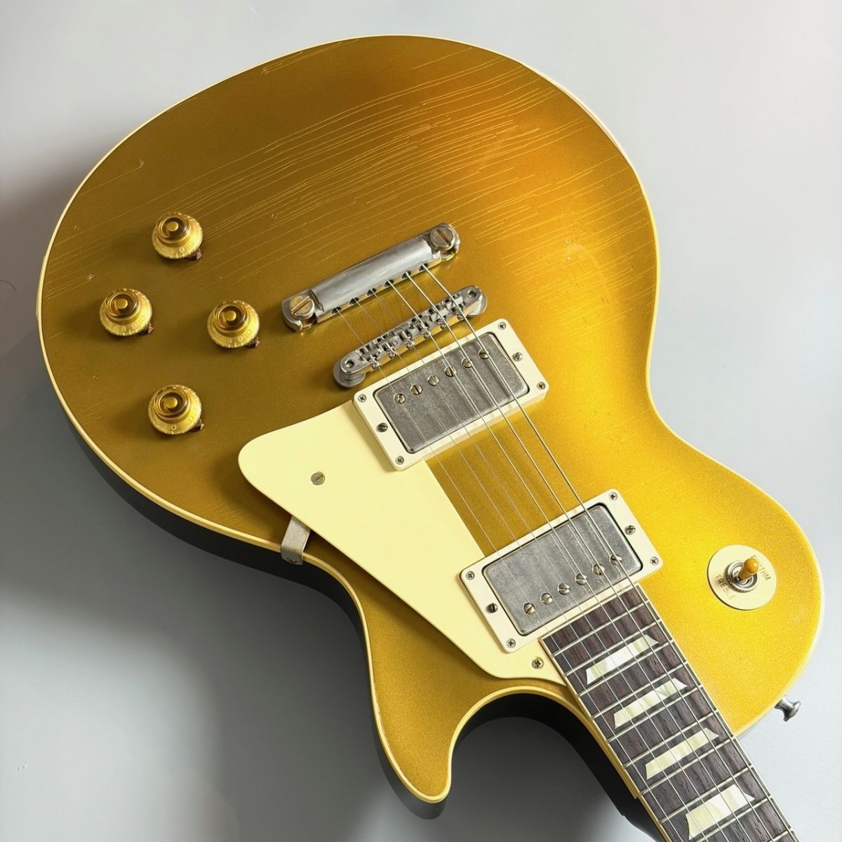 Murphy Lab 1957 Les Paul Gold Top Reissue Dark Back Light Aged